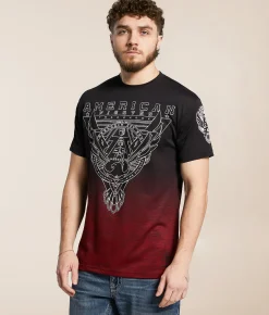 Graphic T-Shirts | American Fighter Enders T-Shirt Jester Red Black