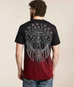 Graphic T-Shirts | American Fighter Enders T-Shirt Jester Red Black