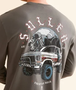Sullen End Of The Road T-Shirt Gunmetal Outlet