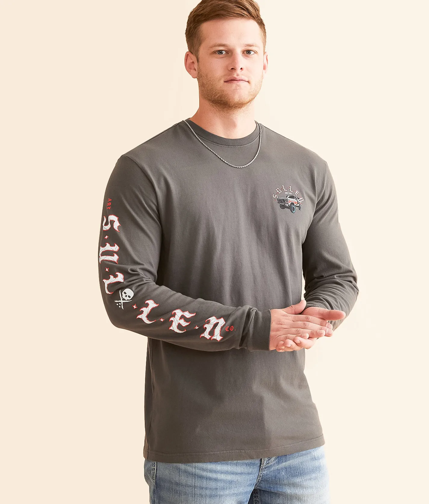 Sullen End Of The Road T-Shirt Gunmetal Outlet