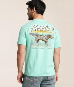 Graphic T-Shirts | Fieldstone English Setter T-Shirt Island Reef