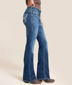 Ariat Entwined Mid-Rise Boot Stretch Jean Marine Sale