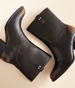 Oasis Society Equestrian Ankle Boot Brown Discount