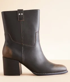 Oasis Society Equestrian Ankle Boot Brown Discount