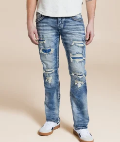 Rock Revival Erastus Straight Stretch Jean Erastus J200