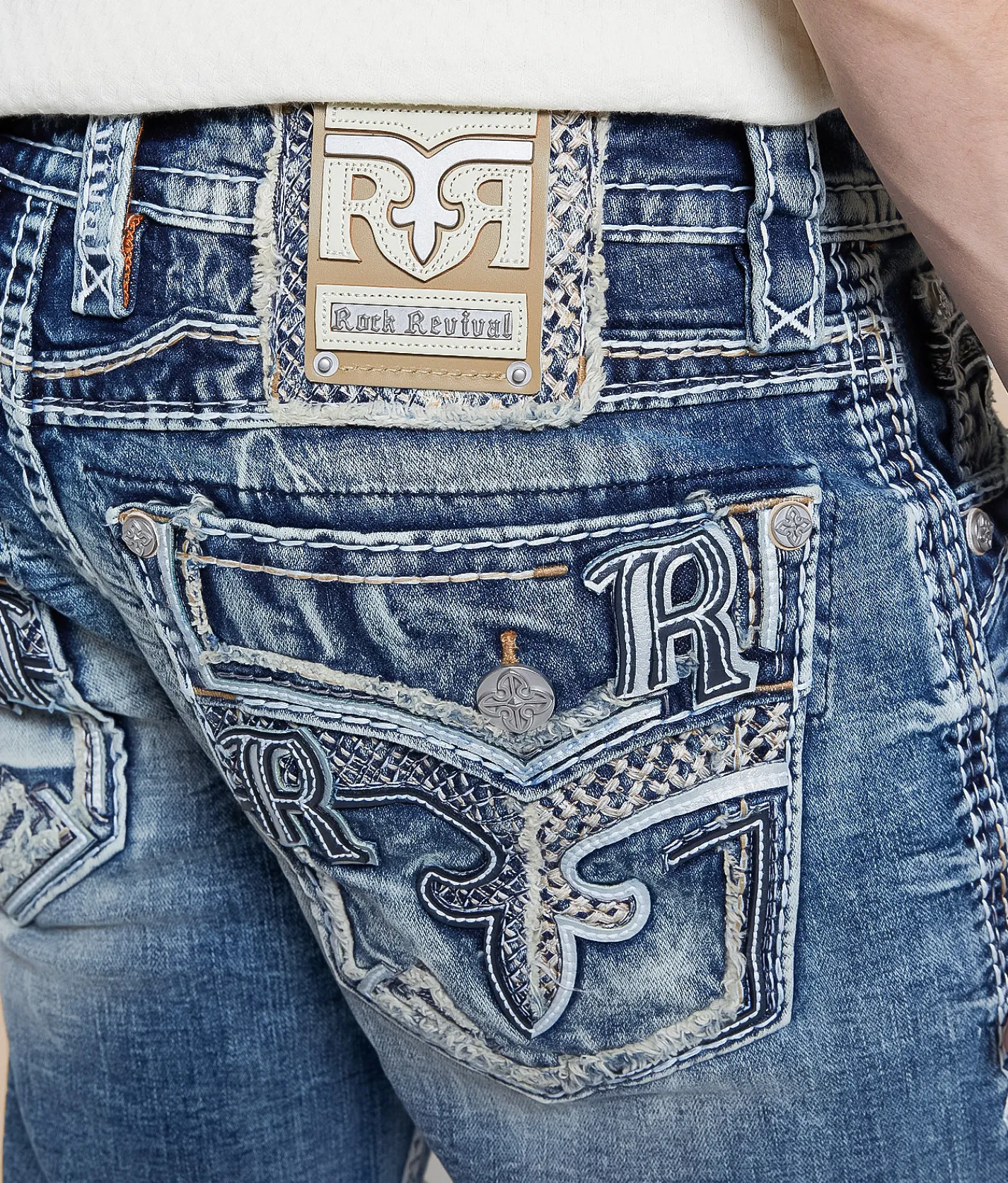 Rock Revival Erastus Straight Stretch Jean Erastus J200