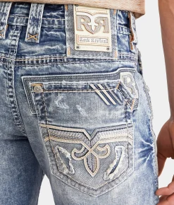 Rock Revival Ermine 12" Stretch Short Ermine H202 Online