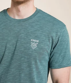 Veece Eroded Words T-Shirt Silver Pine Scarab Online