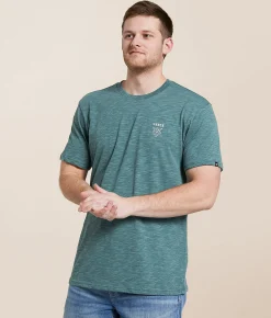 Veece Eroded Words T-Shirt Silver Pine Scarab Online