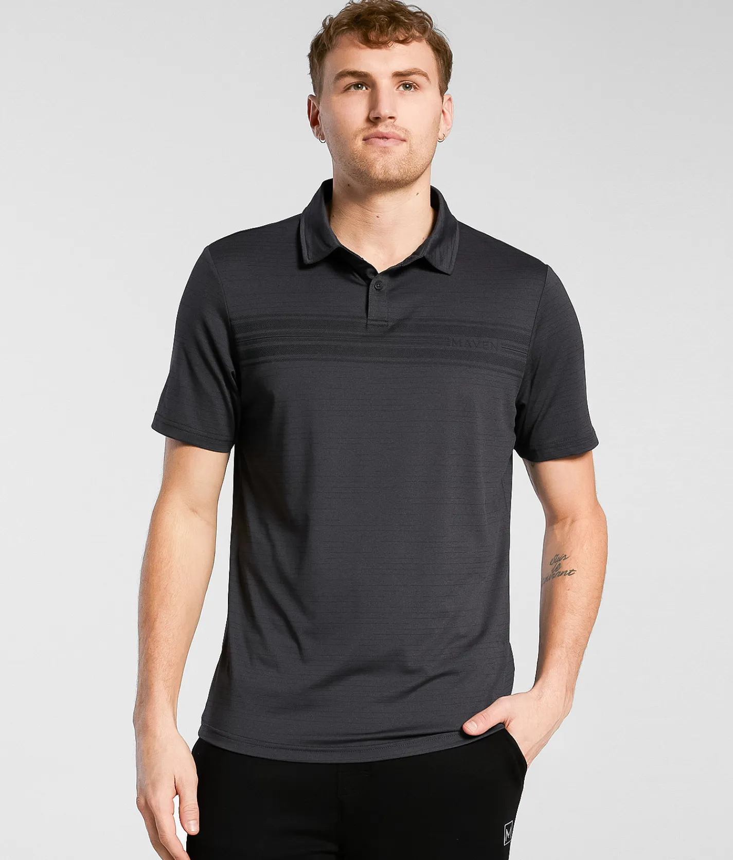 Maven Co-op Essential Aim Performance Polo Flamingo New