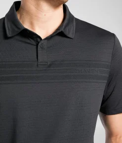 Maven Co-op Essential Aim Performance Polo Flamingo New