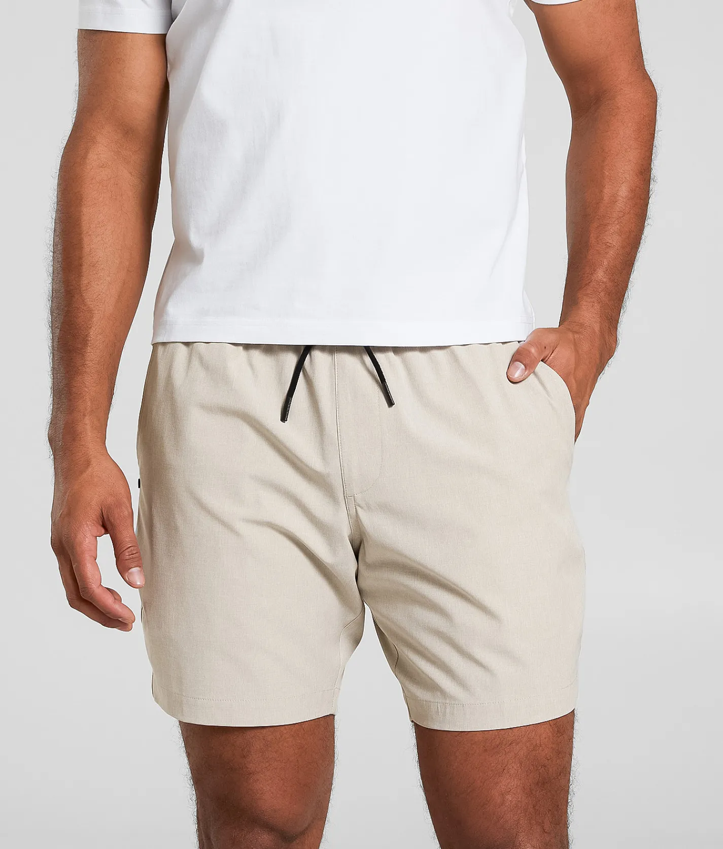 Bottoms | Maven Co-op Essential Bow Performance Stretch Short Khaki