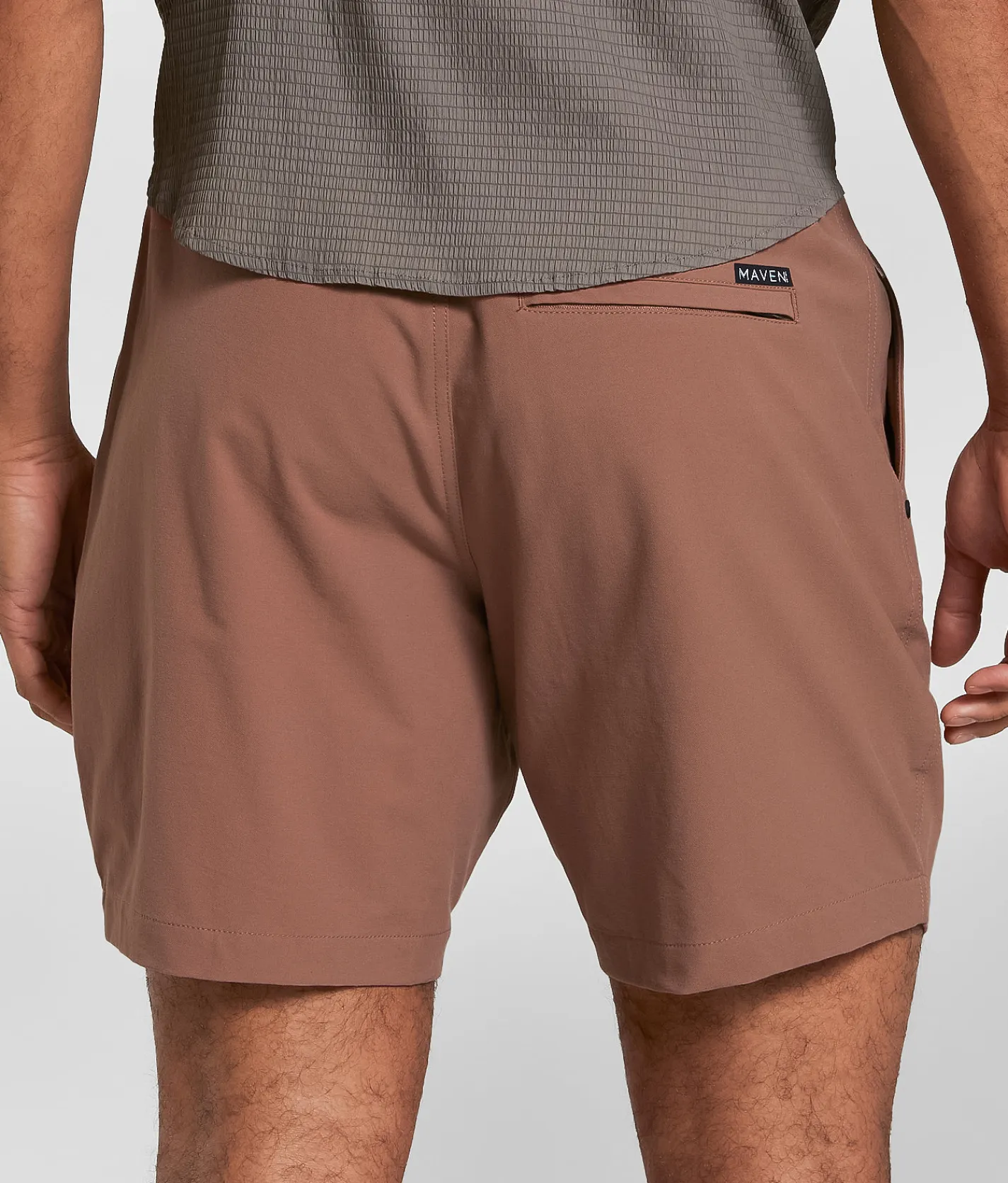 Activewear|Shorts | Maven Co-op Essential Bow Performance Stretch Short Rose