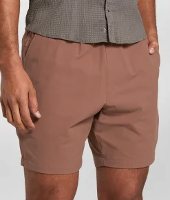 Activewear|Shorts | Maven Co-op Essential Bow Performance Stretch Short Rose
