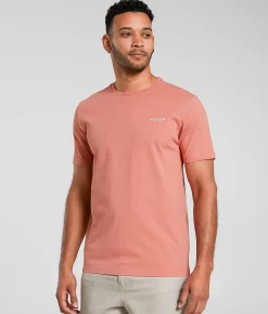 Maven Co-op Essential Boxed In Performance T-Shirt Terra Cotta Discount