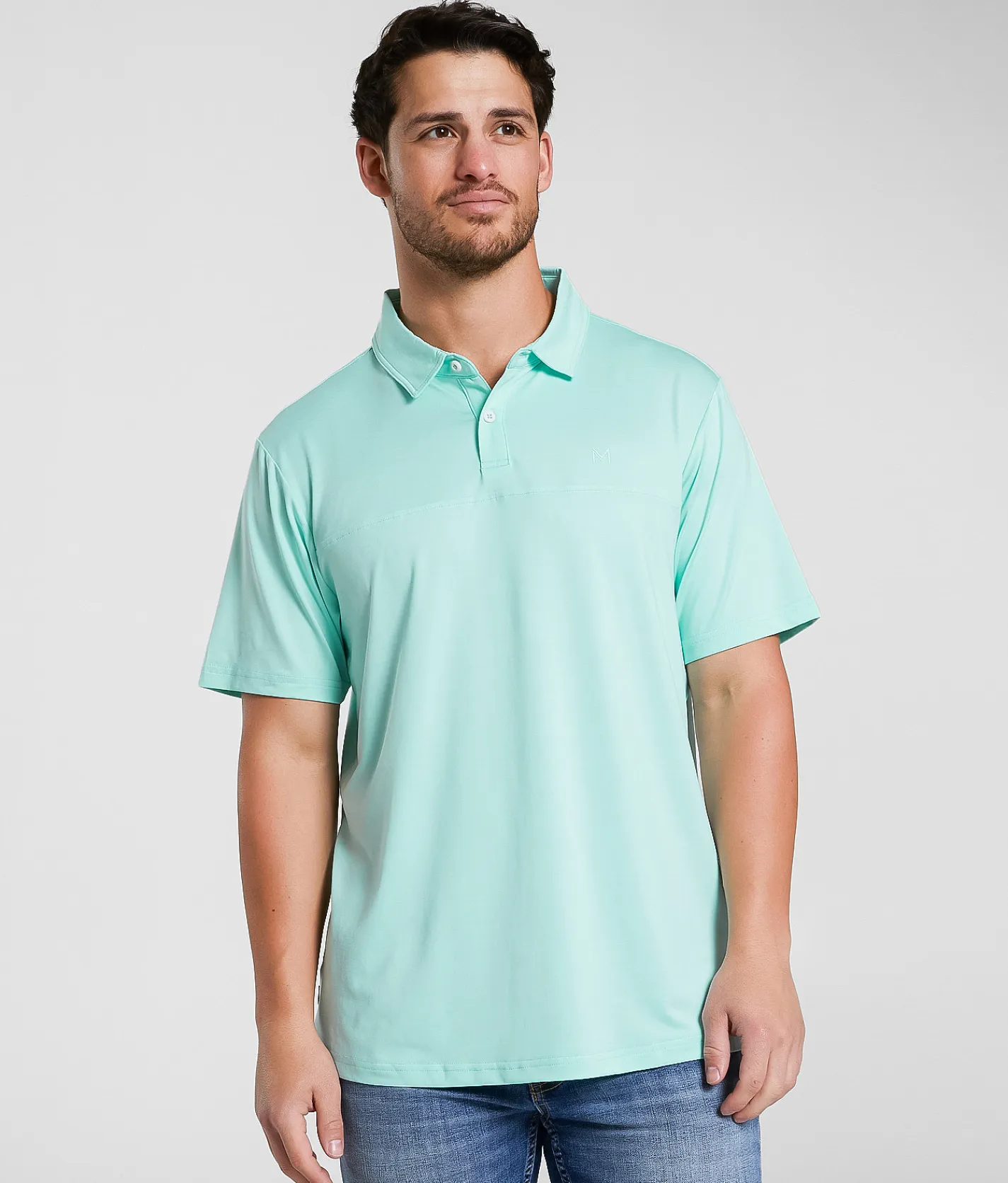 Maven Co-op Essential Course Performance Stretch Polo Mint Online
