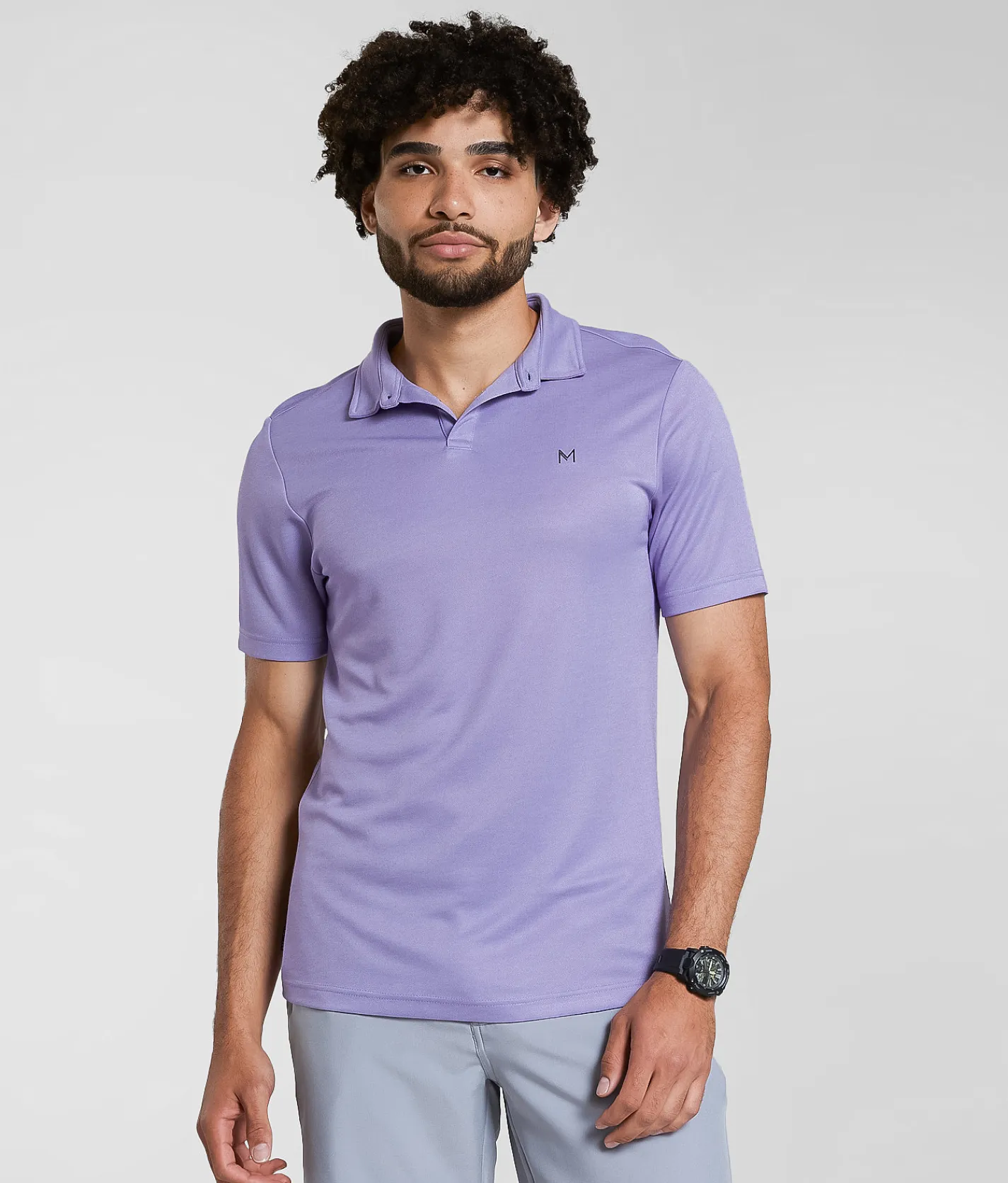 Maven Co-op Essential Course Performance Polo Purple Clearance