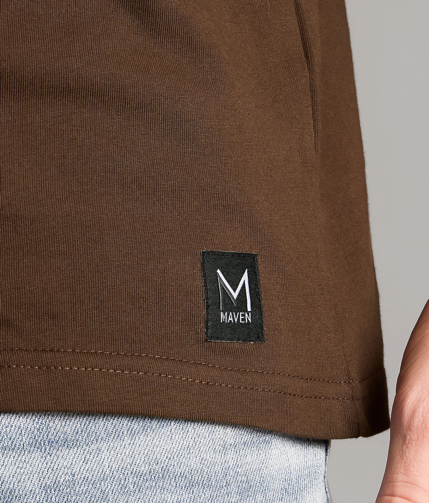 Maven Co-op Essential Heavyweight Performance T-Shirt Espresso Online