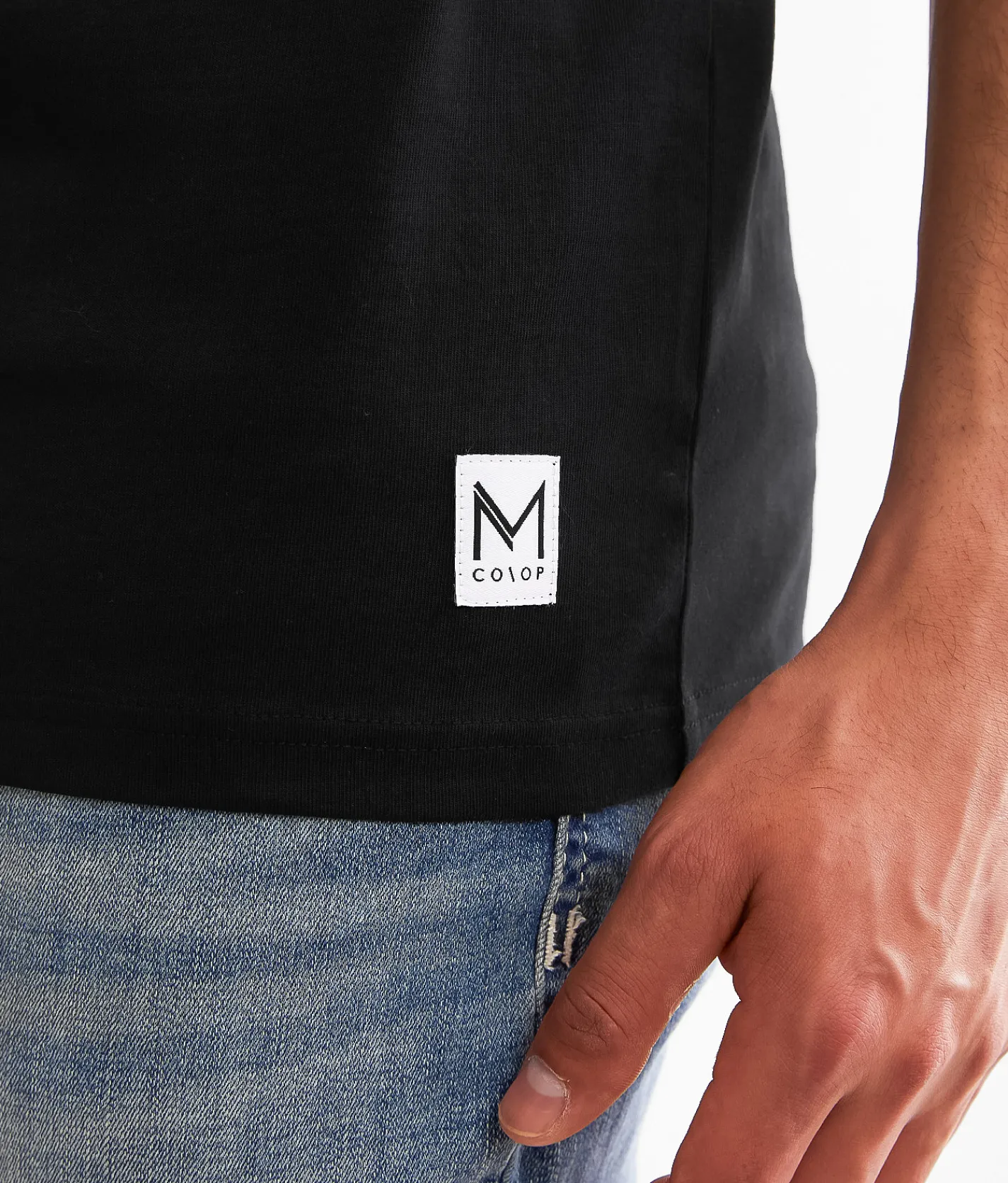 Maven Co-op Essential Heavyweight Performance T-Shirt White Clearance