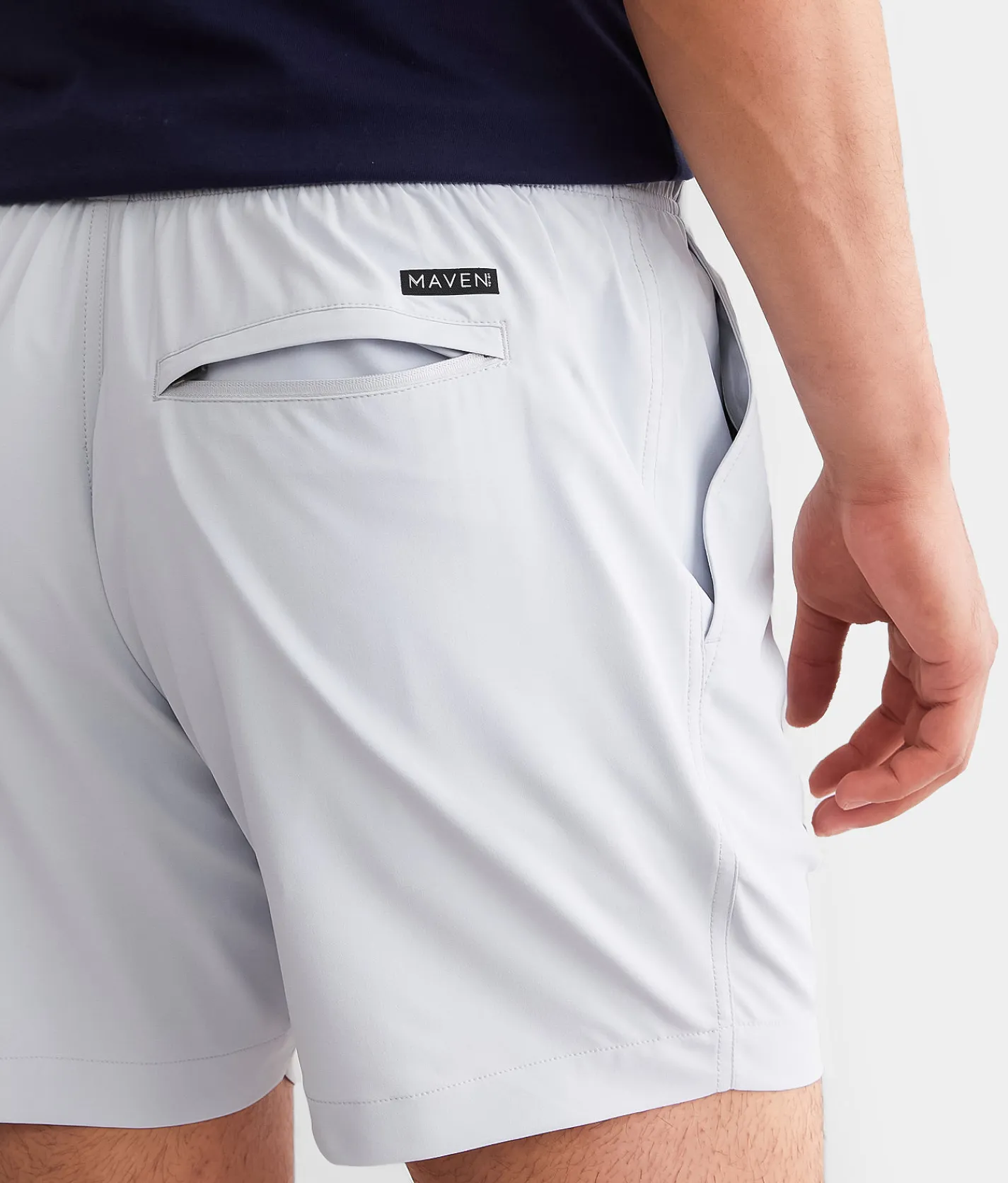 Bottoms|Activewear | Maven Co-op Essential Performance Stretch Short Grey Dawn