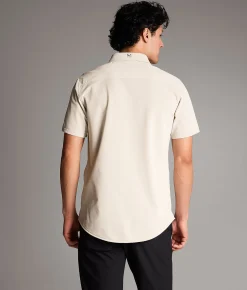 Tops | Maven Co-op Essential Performance Stretch Shirt Tan