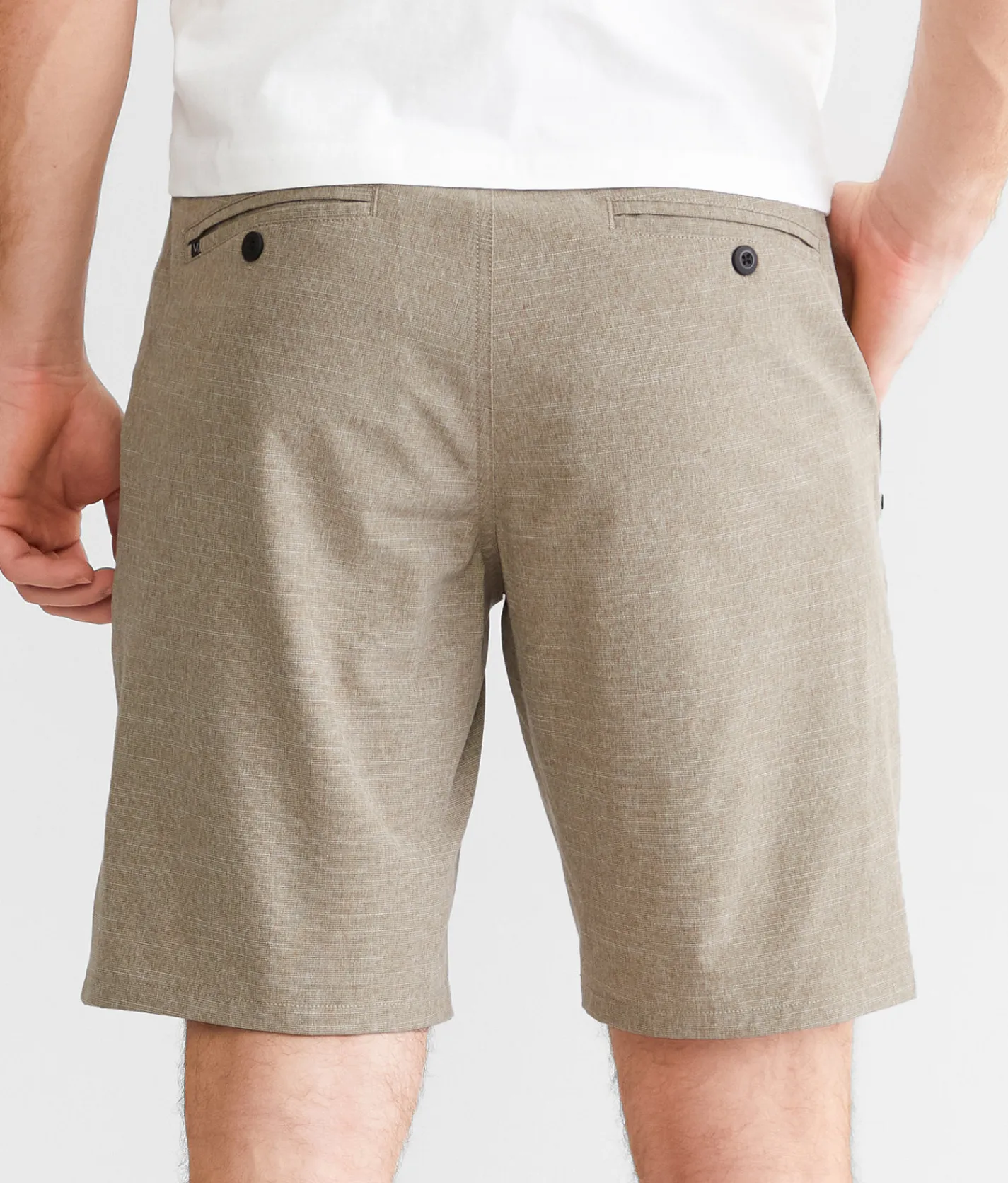 Maven Co-op Essential Performance Stretch Short Brown New