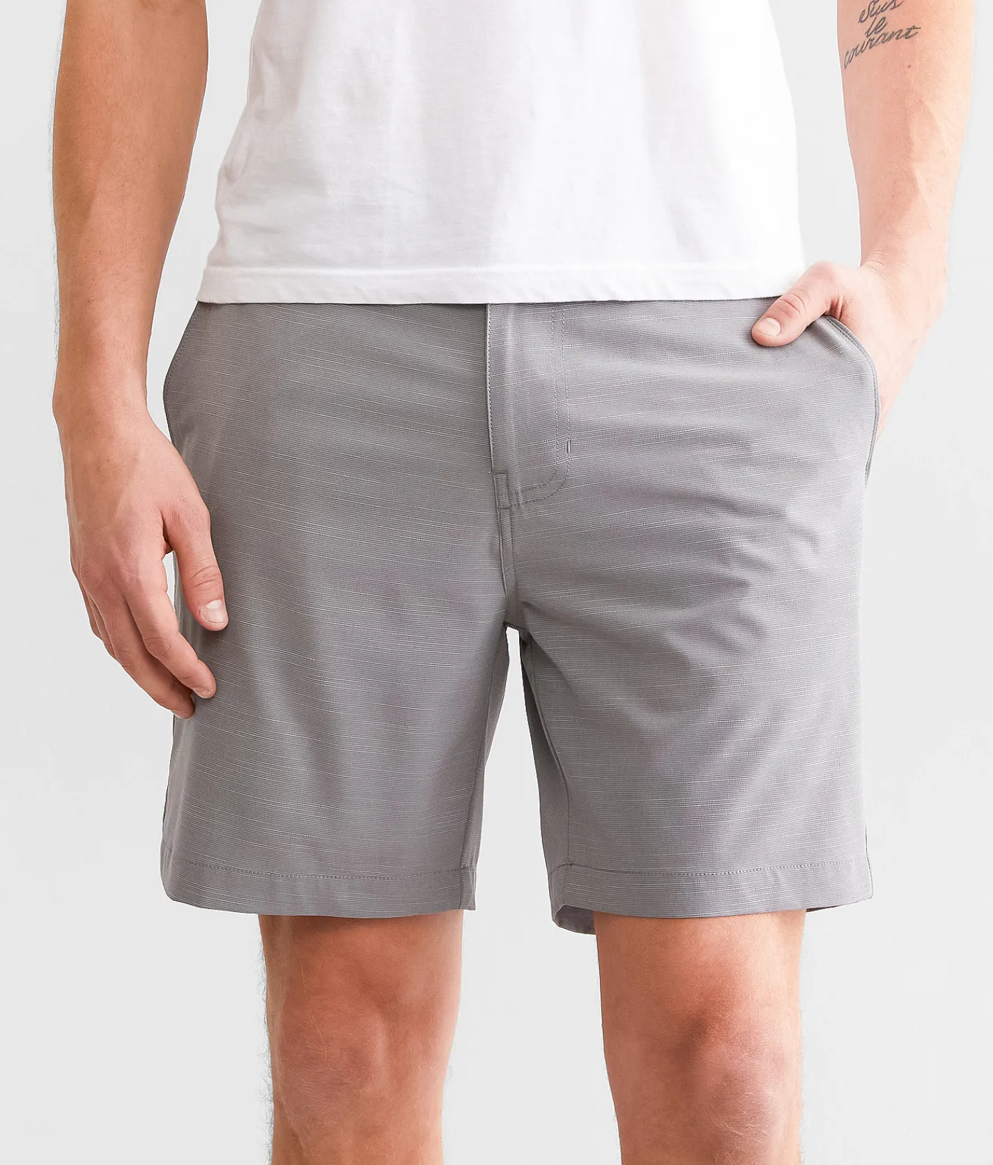 Bottoms|Shorts | Maven Co-op Essential Performance Stretch Short Mockingbird Grey