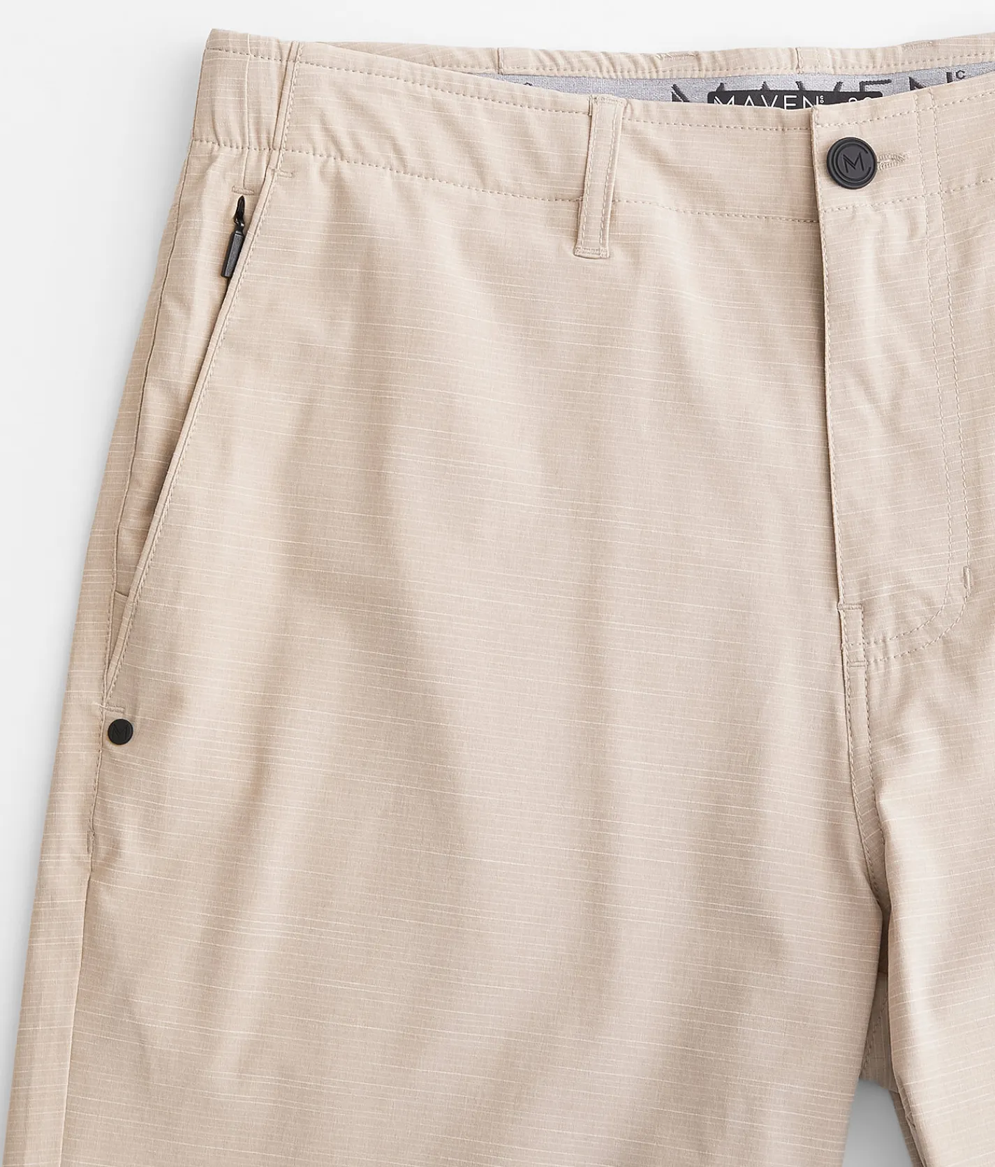 Maven Co-op Essential Performance Stretch Short Light Khaki Clearance