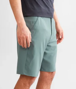 Maven Co-op Essential Performance Stretch Short Balsam Green Hot