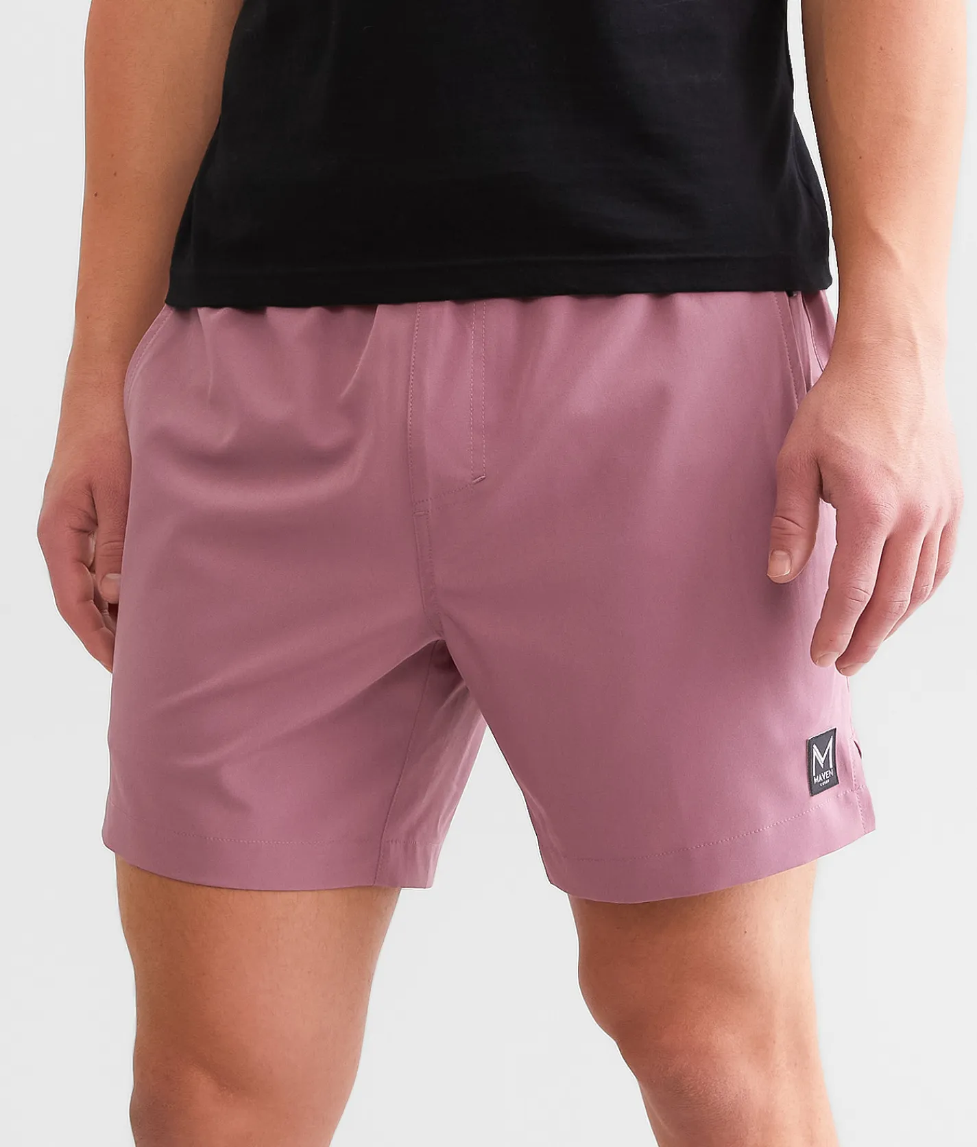 Maven Co-op Essential Performance Stretch Short Raisin Discount