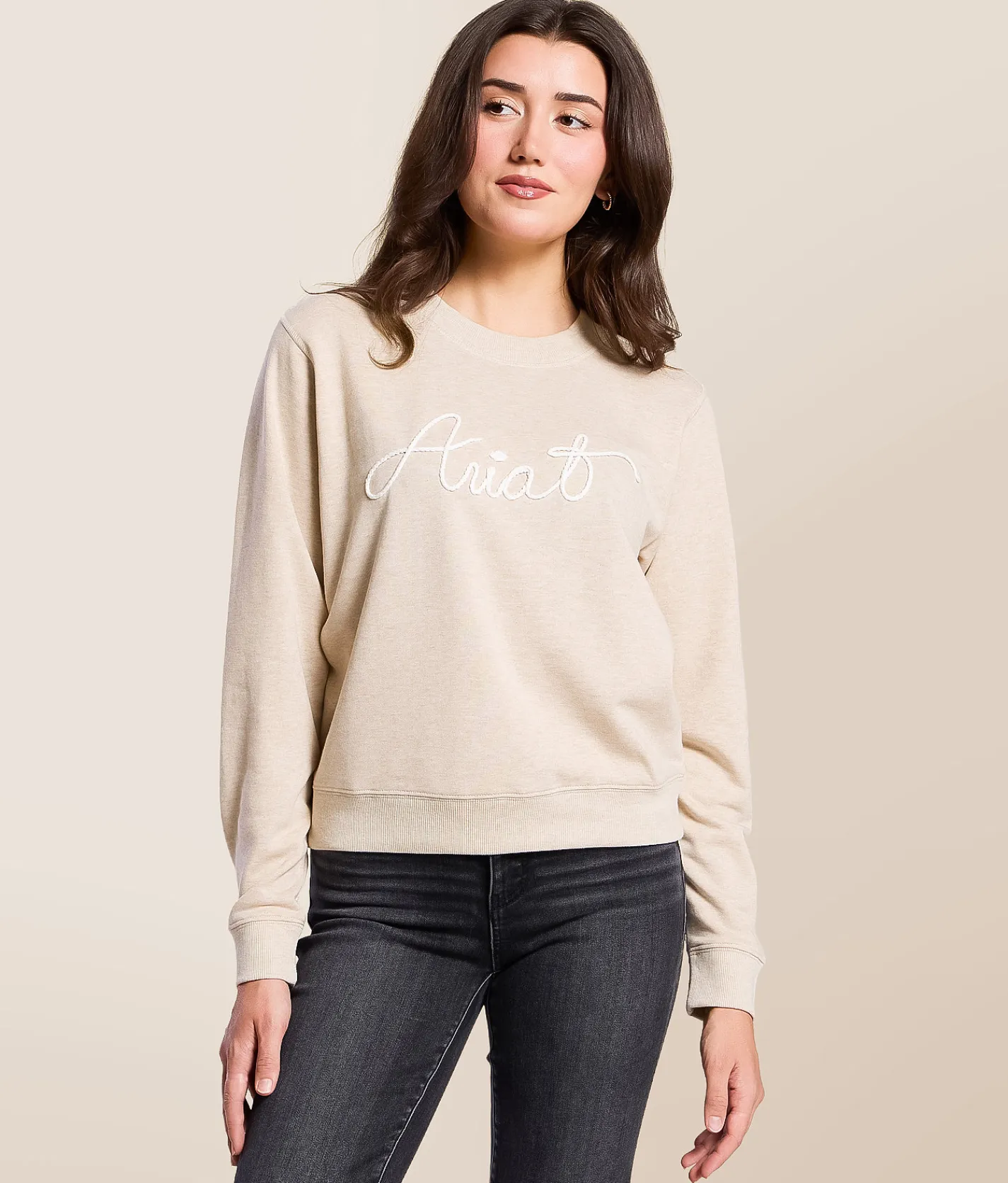 Ariat Essential Pullover Oatmeal Outlet