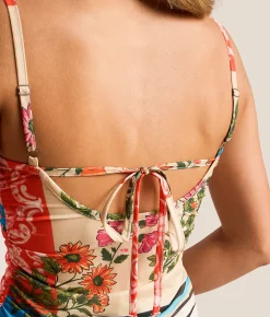 Tops | Free People Estella Tank Top Midnight Combo