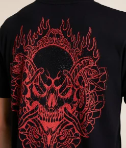 Tops|Graphic T-Shirts | Affliction Eternal Scrap T-Shirt Black
