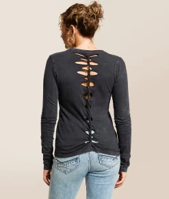 Tops | Affliction Eternal Throne T-Shirt Black Lava Wash