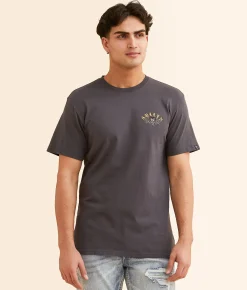 Graphic T-Shirts | Sullen Eternity T-Shirt Grey Pinstripe
