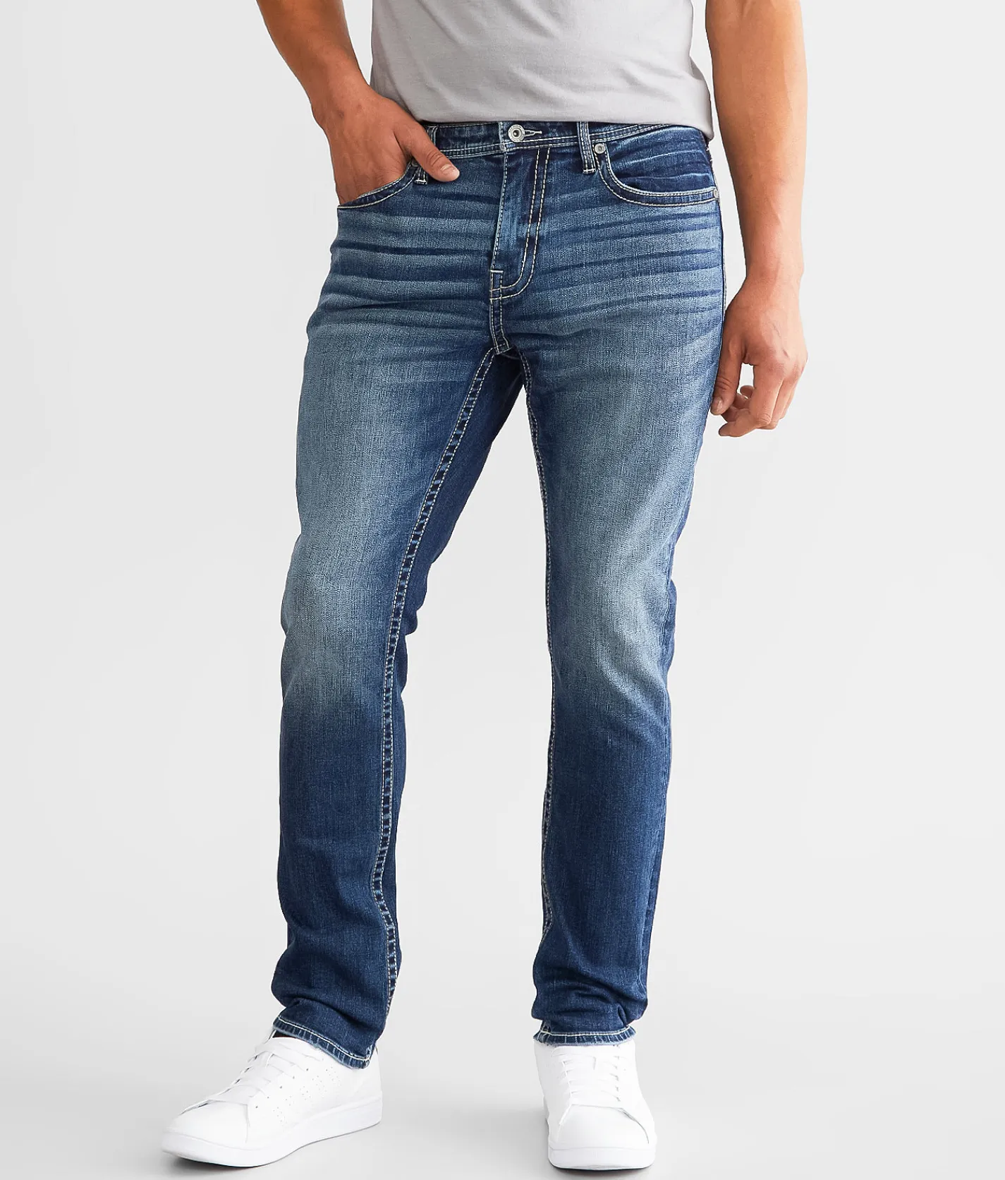 BKE Ethan Straight Stretch Jean Acorn Clearance