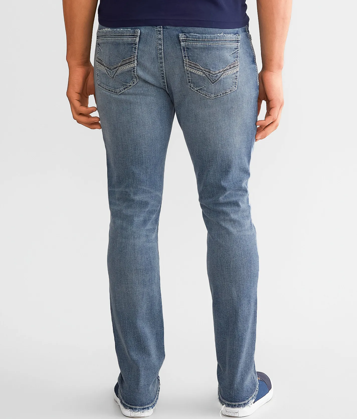 BKE Ethan Straight Stretch Jean Dredge Hot