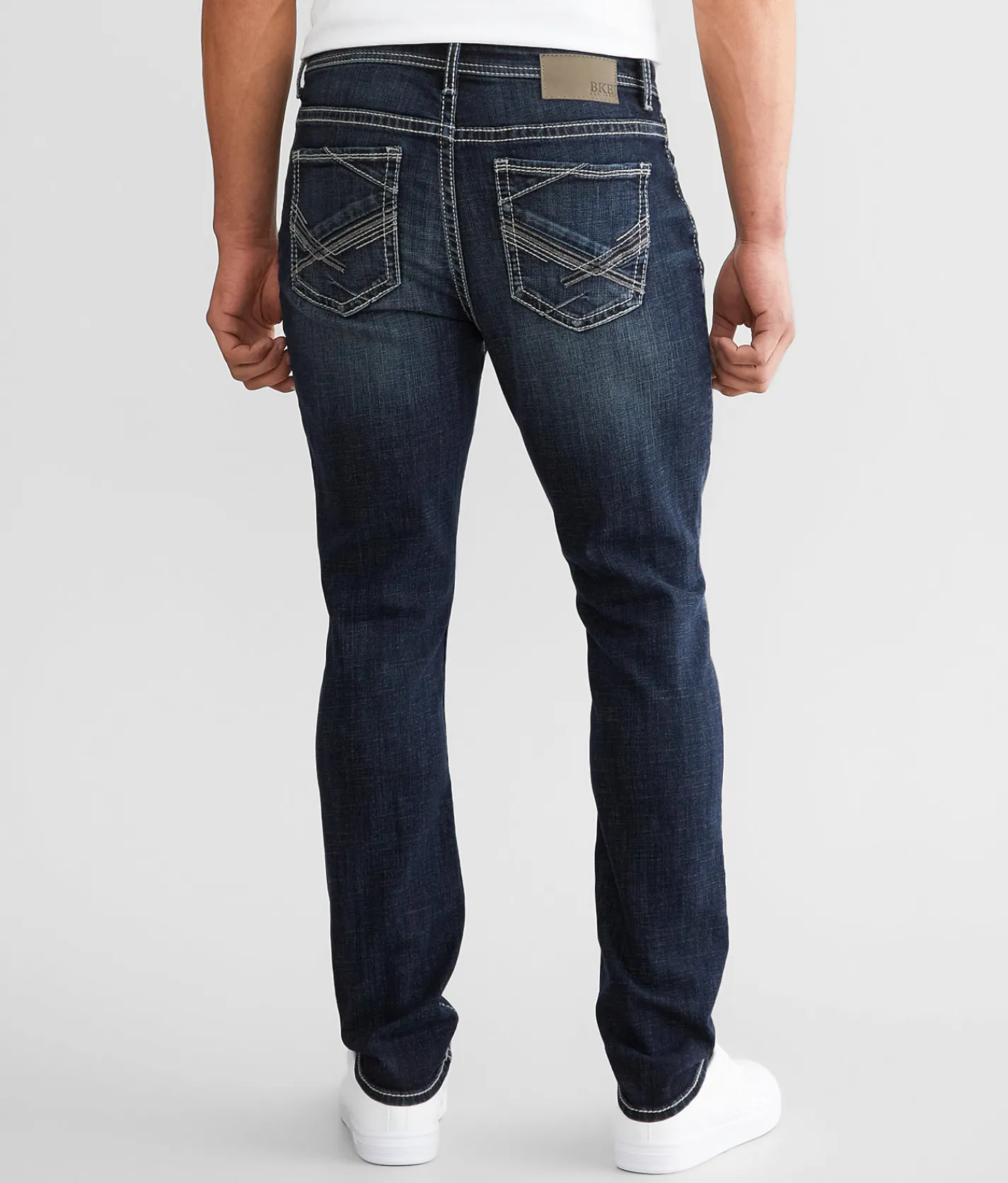 Sale Jeans|Bottoms | BKE Ethan Straight Stretch Jean Beacon