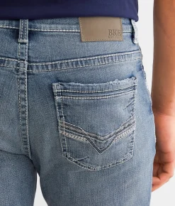 Bottoms|Jeans | BKE Ethan Straight Stretch Jean Dredge