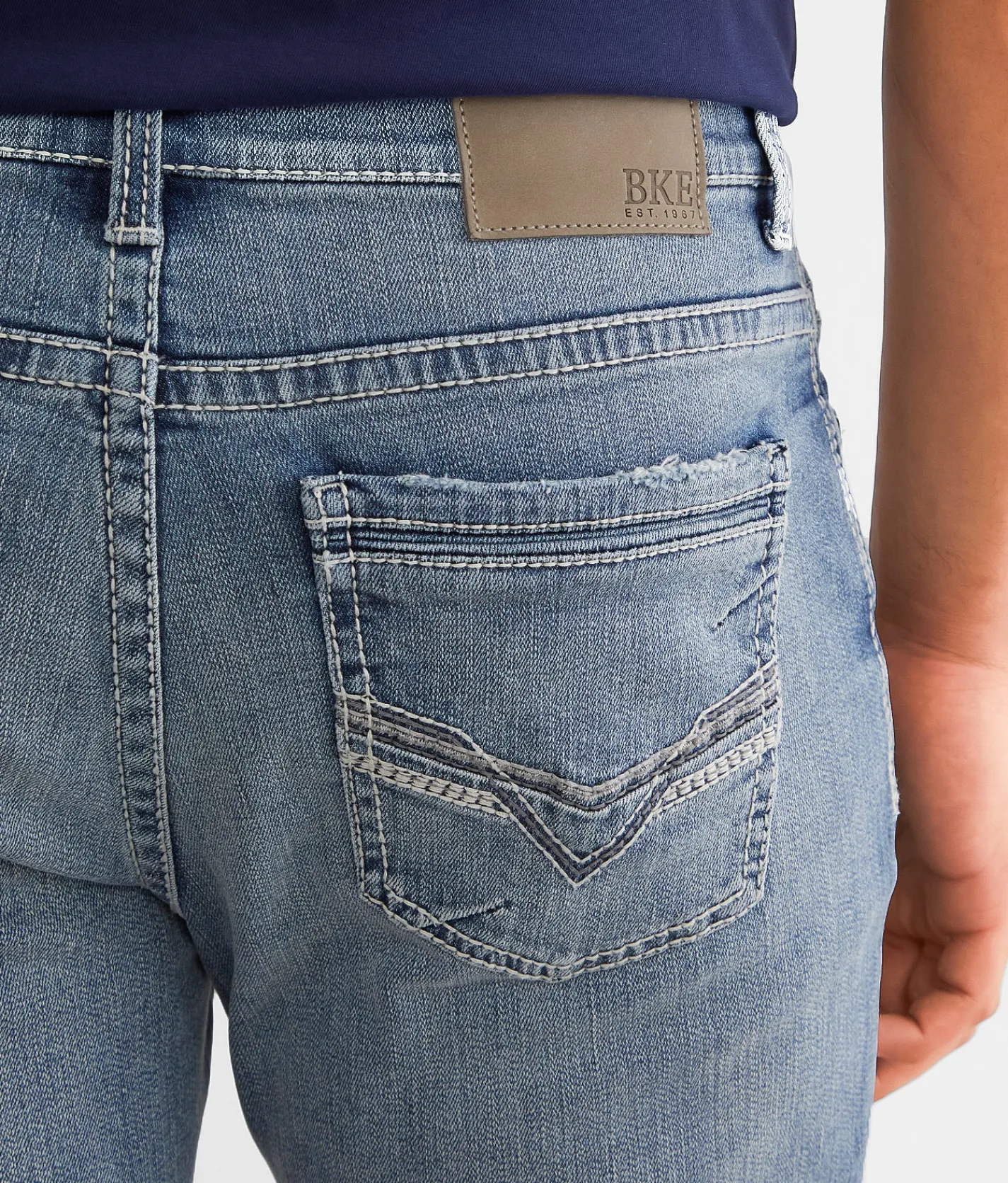 Bottoms|Jeans | BKE Ethan Straight Stretch Jean Dredge