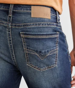 BKE Ethan Straight Stretch Jean Kingsway Discount