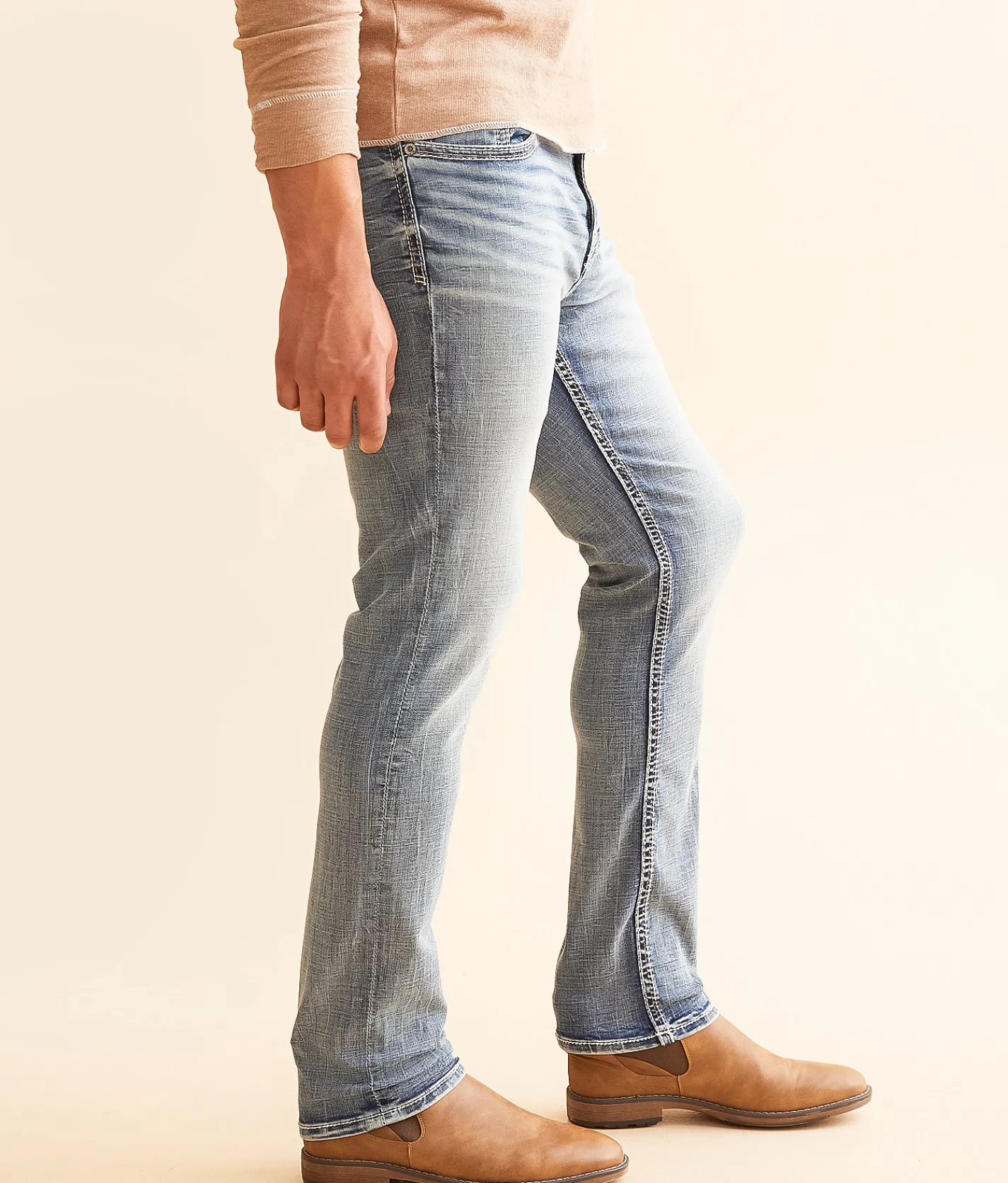 BKE Ethan Straight Stretch Jean Cortona Outlet
