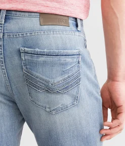 BKE Ethan Straight Stretch Jean Silver Best