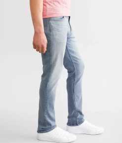 BKE Ethan Straight Stretch Jean Silver Best