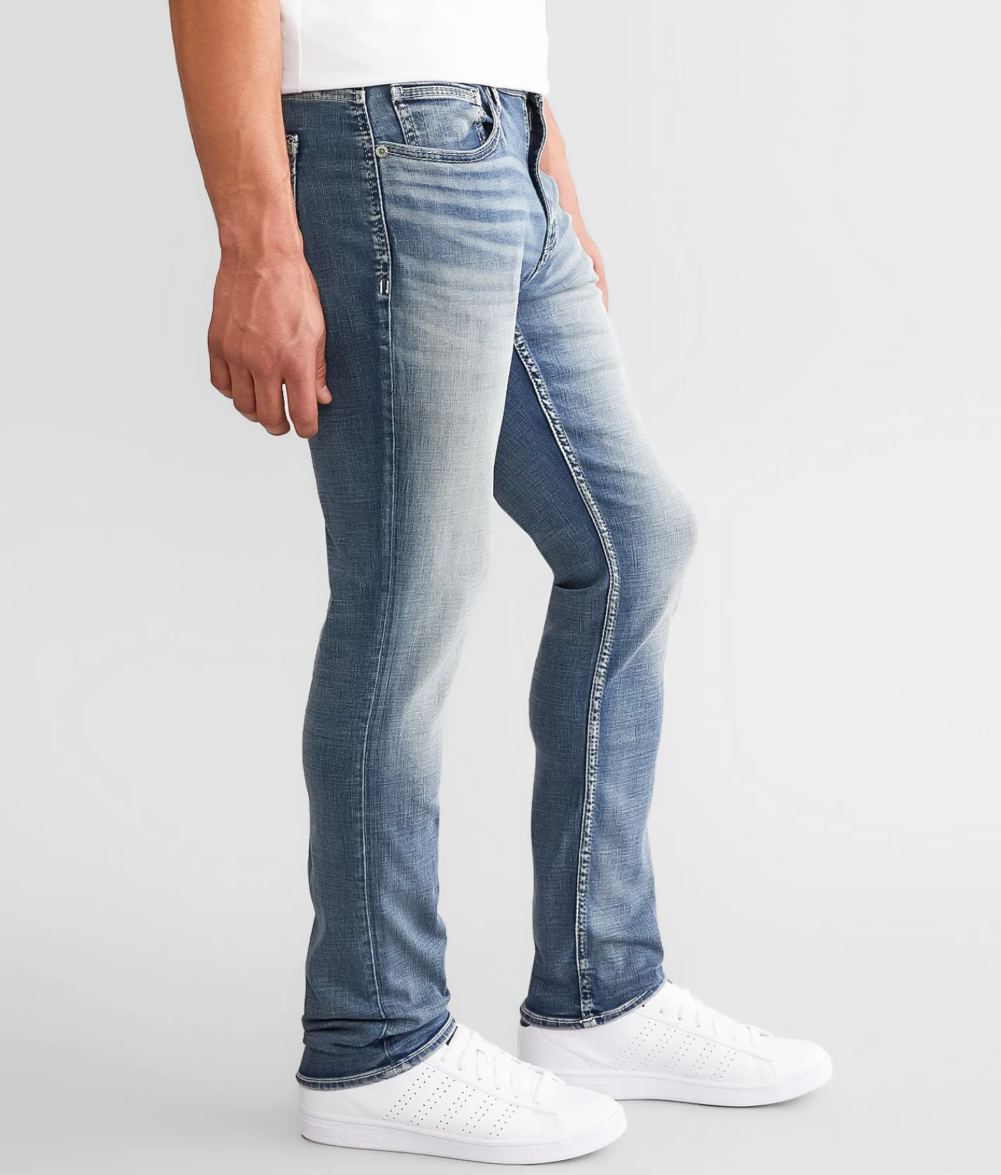 BKE Ethan Straight Stretch Jean Alcorn Hot