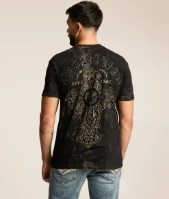 Tops|Graphic T-Shirts | Affliction Ethereal Empire T-Shirt Black