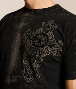 Tops|Graphic T-Shirts | Affliction Ethereal Empire T-Shirt Black