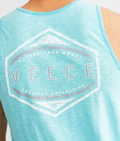 Activewear | Veece Euphoria Tank Top Turkish Teal