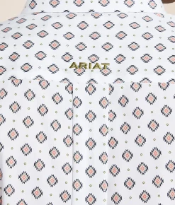 Ariat Evan Classic Shirt White Outlet
