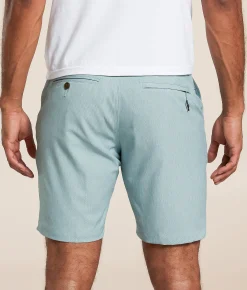 7Diamonds Everest Performance Stretch Short Seafoam New